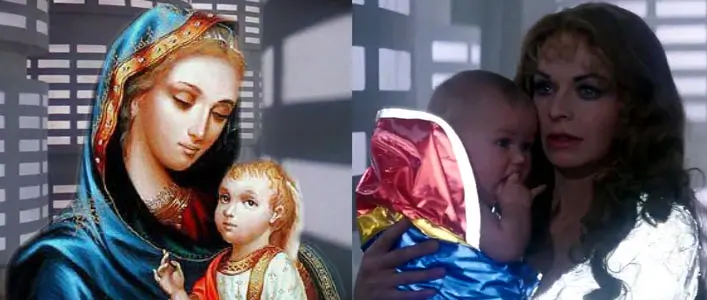 Superman Jesus Similarities - Virgin Mary or Lara?