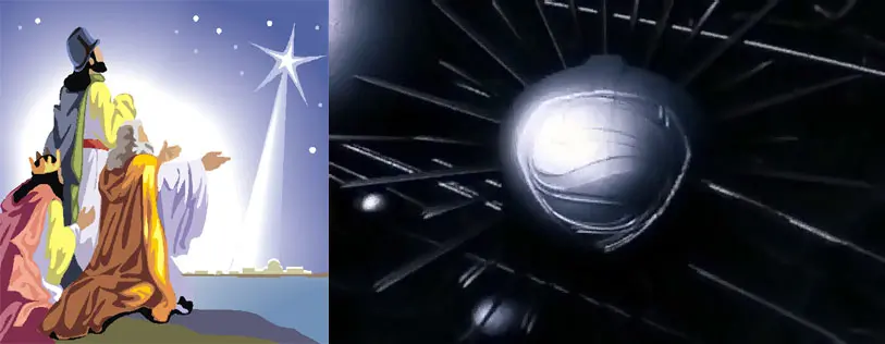 More Man of Steel Jesus Similarities, Superman’s starship looks like a star!