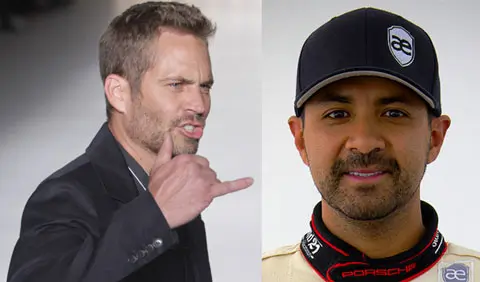 Paul Walker (left) and Roger Rodas (right). Both men supposedly died in a horrible car crash on Saturday November 30th, 2013.
