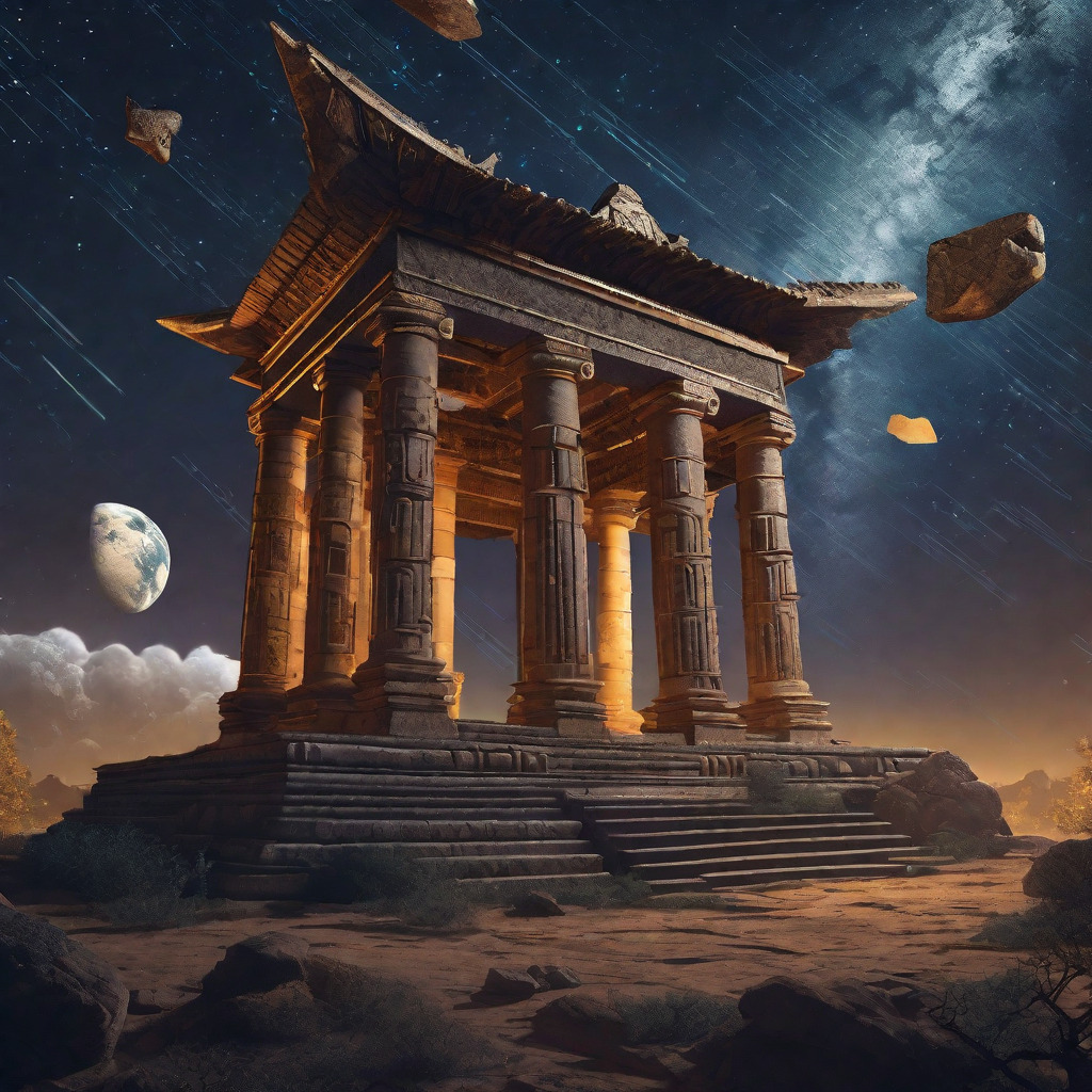 Ancient megalithic temple encodes astronomical knowledge of cyclical cataclysms to warn future civilizations.